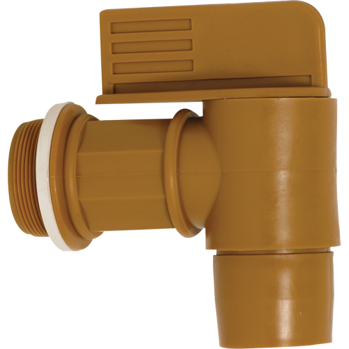 Robinet pour baril &agrave; fermeture manuelle Flo-Rite, Poly&eacute;thyl&egrave;ne, NPT de 3/4" Distribution Élite MP