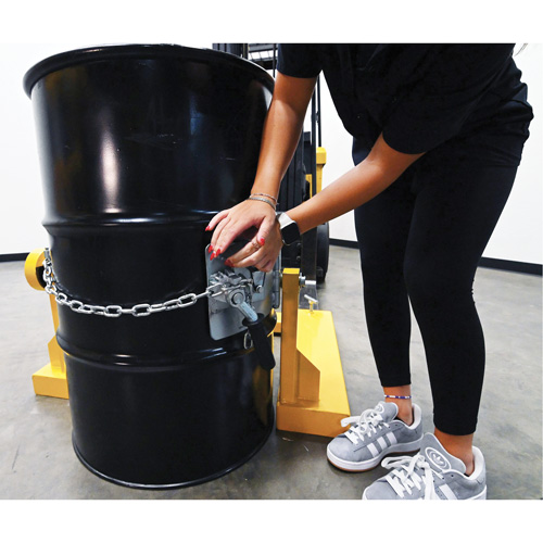 Porte-baril pour chariot &agrave; fourche, Pour 55 gal. US (45,8 gal imp&eacute;rial) Distribution Élite MP