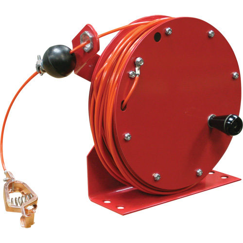G 3000 Static Discharge Grounding Reel, 100' Length, Heavy-Duty Distribution Élite MP