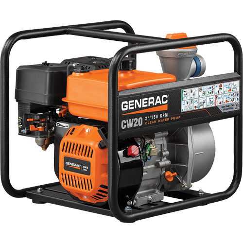 Pompe &agrave; eau propre, 158 gal./min, 208 cc, 4 cycles OHV Distribution Élite MP