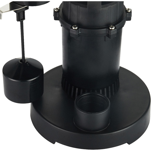 Thermoplastic Submersible Sump Pump, 2560 GPH, 115 V, 4.6 A, 1/3 HP Distribution Élite MP