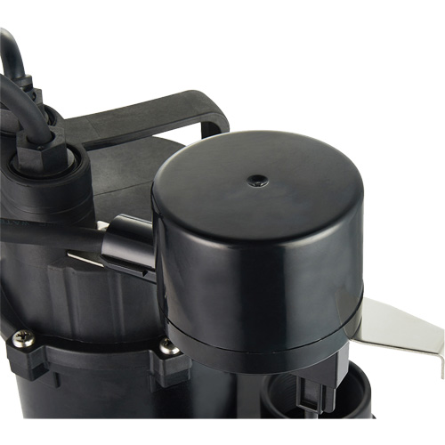 Thermoplastic Submersible Sump Pump, 2560 GPH, 115 V, 4.6 A, 1/3 HP Distribution Élite MP