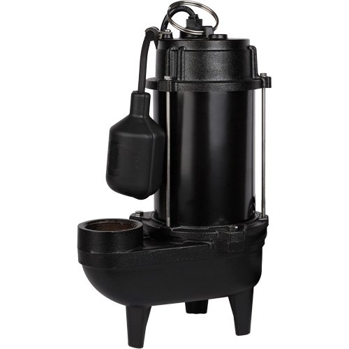 Pompe d'effluent en fonte, 4800 gal./h, 120 V, 7,8 A, 1/2 CV Distribution Élite MP