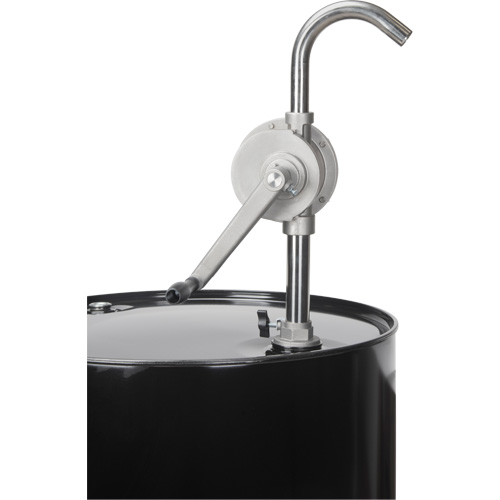Pompe rotative pour baril, Acier inoxydable, Pour capacit&eacute; 55 gal., 12 oz/course Distribution Élite MP