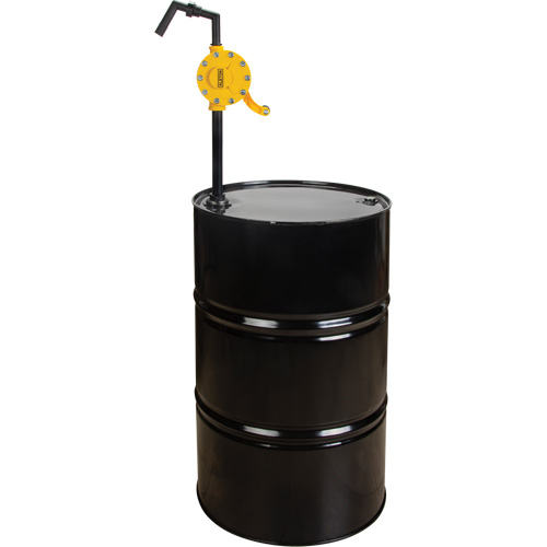 Pompe rotative pour baril, Polypropyl&egrave;ne, Pour capacit&eacute; 15 - 55 gal. US, 8 oz/course Distribution Élite MP