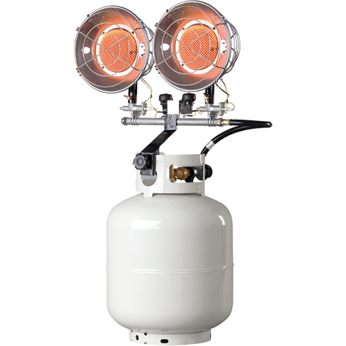 Double Tank-Top Heater, Radiant Heat, Propane, 30000 BTU/H Distribution Élite MP