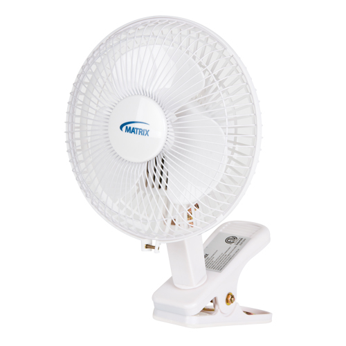 Clip-On & Desk Fan, 6" Diameter, 2 Speeds Distribution Élite MP
