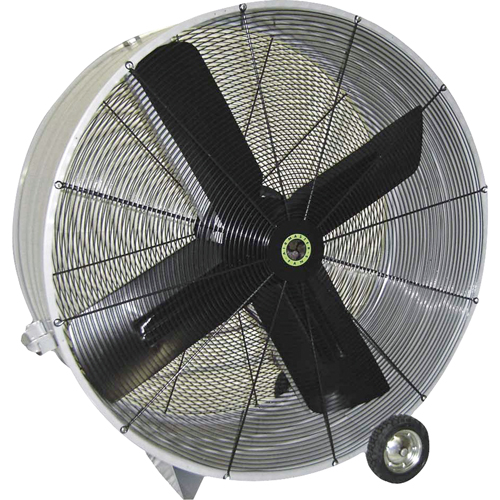 Belt Drive Drum Fans, Industrial, 1 Speed, 48" Diameter Distribution Élite MP