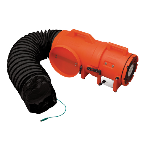 Ventilateurs COM-PAX-IAL en plastique de 8" ALLEGRO INDUSTRIES, 1/3 CV, 900 pi³/min, Antid&eacute;flagrant Distribution Élite MP