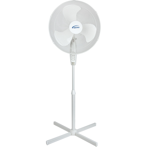 Ventilateur oscillant sur socle, Commercial, 3 Vitesses, Diam&egrave;tre de 18" Distribution Élite MP