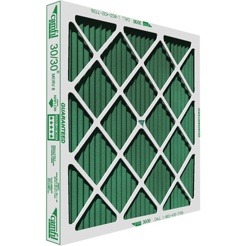 Filtre &agrave; panneau de grande capacit&eacute; 30/30, Boîte, MERV 8, 16" la x 2" p x 16" h Distribution Élite MP
