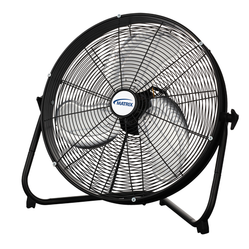 Ventilateur de plancher &agrave; haute v&eacute;locit&eacute;, Commercial, 3 vitesses, Diam&egrave;tre de 20" Distribution Élite MP