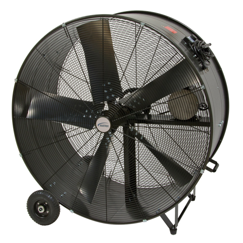 Ventilateur tambour robuste et fixe &agrave; courroie, Industriel, 2 vitesses, Diam&egrave;tre de 42" Distribution Élite MP