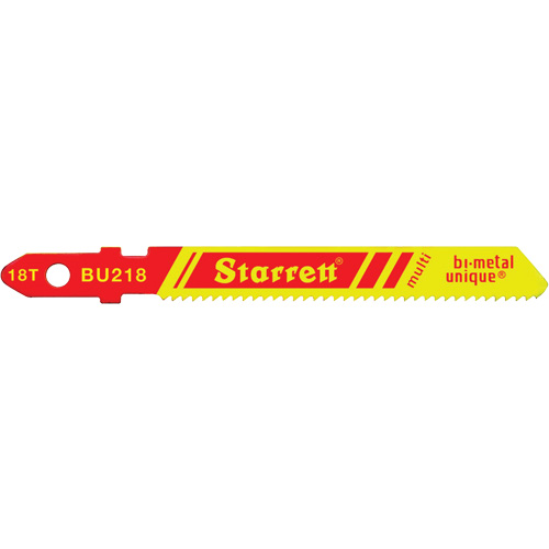 Lames pour scie sauteuse Unified Shank, Bim&eacute;tal, 2" lo, 18 dents par pouce Distribution Élite MP