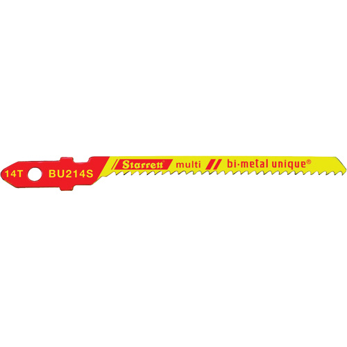 Lames pour scie sauteuse Unified Shank, Bim&eacute;tal, 2" lo, 14 dents par pouce Distribution Élite MP