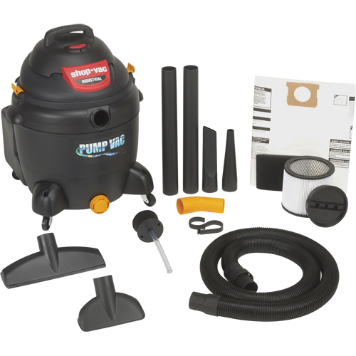 Built-In Pump Shop Vacuum, Wet-Dry, 6 HP, 18 US Gal. (68.1 Litres) Distribution Élite MP