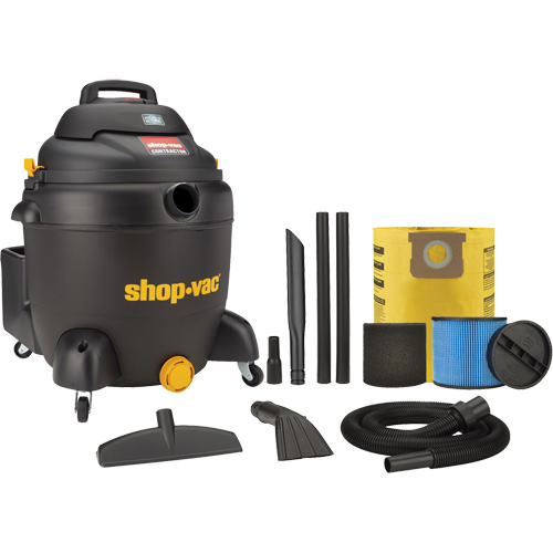 Aspirateur pour atelier SVX2, Secs-humides, 6,5 CV, 18 gal. US (68,1 litres) Distribution Élite MP