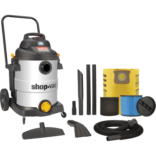 Aspirateur pour atelier SVX2, Secs-humides, 6,5 CV, 12 gal. US (45,4 litres) Distribution Élite MP