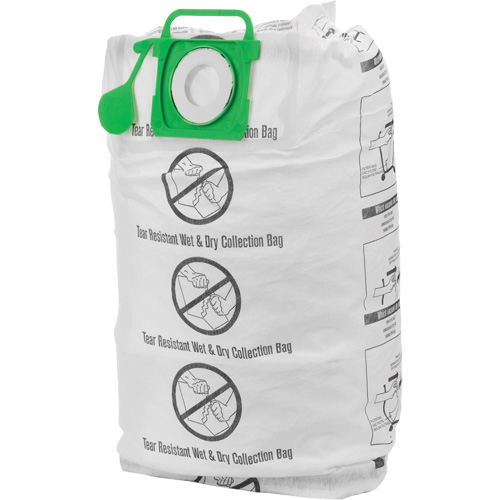 Tear-Resistant Wet/Dry Collection Vacuum Bags, 12 - 20 US gal. Distribution Élite MP