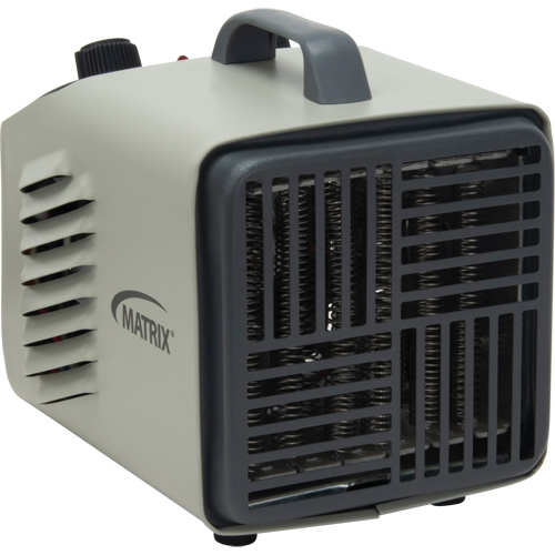 Radiateur portatif m&eacute;tallique datelier avec thermostat, Soufflant, &eacute;lectrique Distribution Élite MP