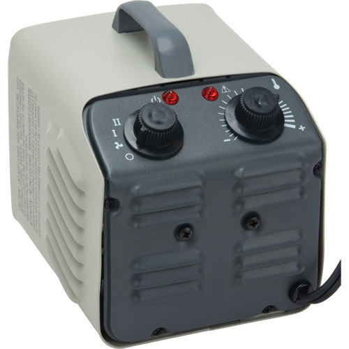 Radiateur portatif m&eacute;tallique datelier avec thermostat, Soufflant, &eacute;lectrique Distribution Élite MP