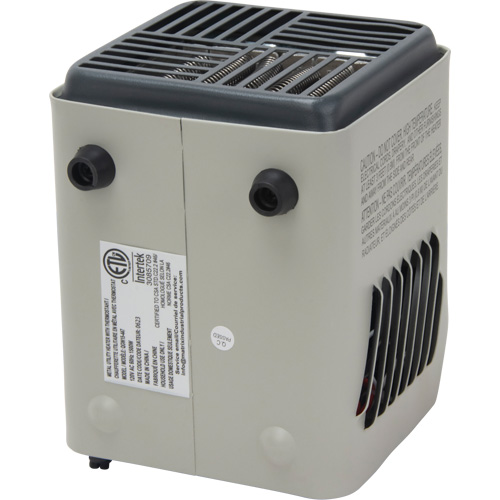 Radiateur portatif m&eacute;tallique datelier avec thermostat, Soufflant, &eacute;lectrique Distribution Élite MP
