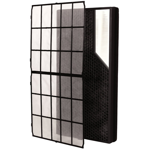 Filtre HEPA/carbone pour purificateur d'air AeraMax SV avec pr&eacute;-filtre, Boîte, MERV 13, 11,56" la x 2,38" p x 23,25" h Distribution Élite MP