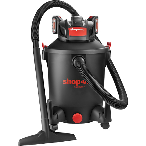 Rechargeable Cordless Wet/Dry Vacuum, 20 V, 10 gal. Capacity Distribution Élite MP