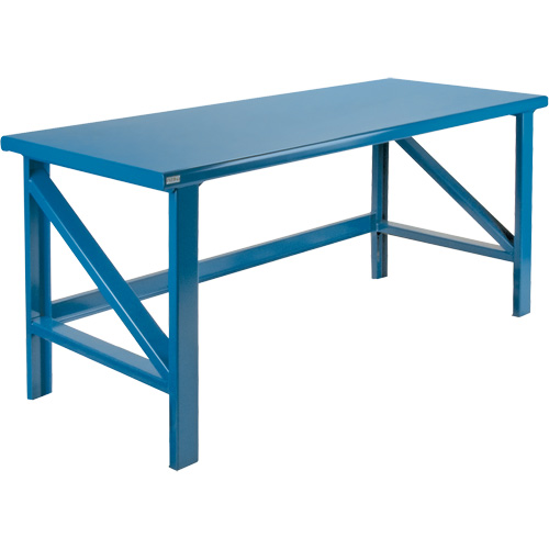 Extra Heavy-Duty Workbenches - All-Welded Benches, Steel Surface Distribution Élite MP