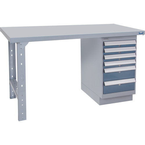 &eacute;tabli pr&eacute;conçu, 72" la x 36" p x 34" h, Capacit&eacute; 2500 lb Distribution Élite MP