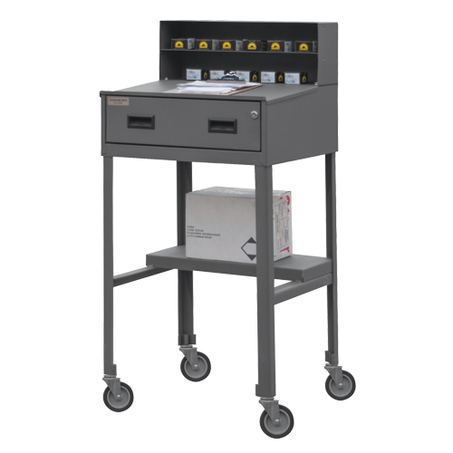 Pupitre d'atelier, 23" la x 20" p x 47-3/4" h, Gris Distribution Élite MP