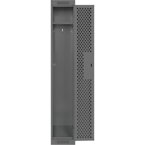 Casiers Clean Line, 12" x 12" x 72", Acier, Charbon, Rivet (assembl&eacute;), Perfor&eacute; Distribution Élite MP