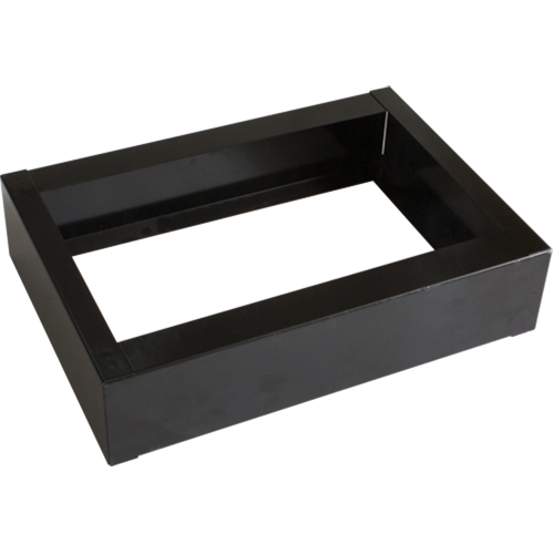 All-Welded Concorde - Heavy-Duty Lockers Recessed Base, 1 Banks, 4" H x 12" W x 17" D, Black, Steel Distribution Élite MP