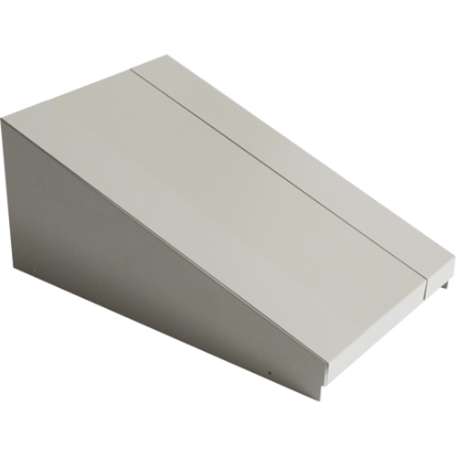 All-Welded Concorde - Heavy-Duty Lockers Sloping Top, 1 Bank, 18" D x 12" W x 6" H, Grey, Steel Distribution Élite MP