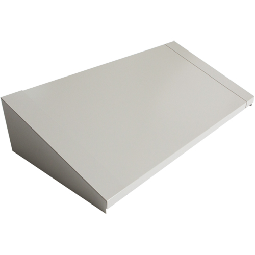 All-Welded Concorde - Heavy-Duty Lockers Sloping Top, 3 Bank, 18" D x 36" W x 6" H, Grey, Steel Distribution Élite MP