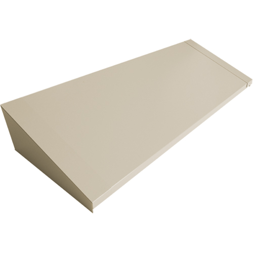 All-Welded Concorde - Heavy-Duty Lockers Sloping Top, 4 Bank, 18" D x 48" W x 6" H, Beige, Steel Distribution Élite MP