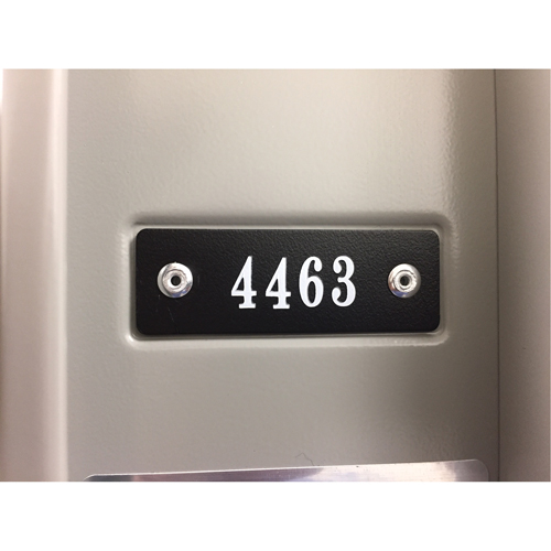 Locker Plate Numbers Distribution Élite MP
