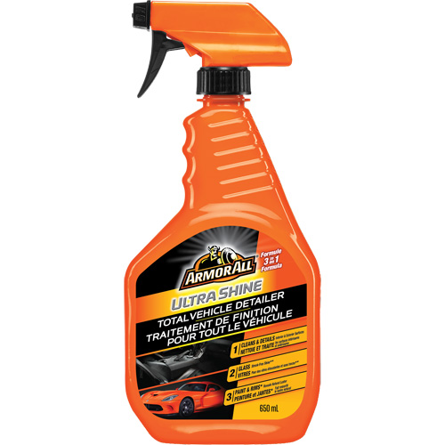 Ultra Shine Total Vehicle Detailer, 650 ml, Trigger Bottle Distribution Élite MP