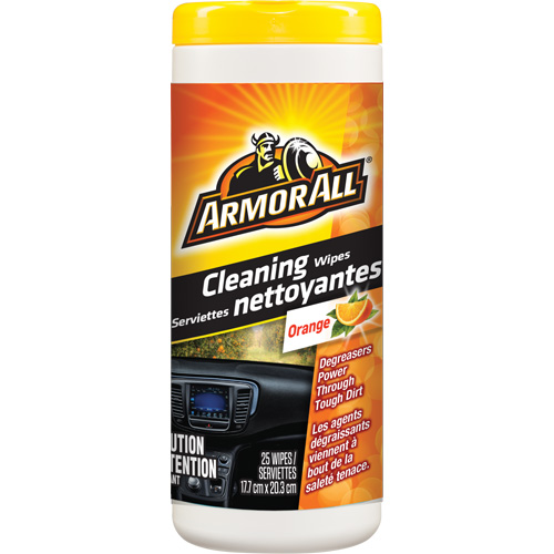 Orange Cleaning Wipes Distribution Élite MP