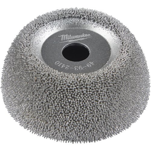 Meule &agrave; polir &agrave; contour &eacute;vas&eacute; 2" pour ponceuse pour pneus &agrave; basse vitesse M12 Fuel Distribution Élite MP