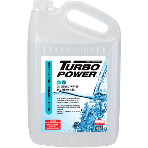 Turbo Power Multi-Purpose Deionized Water, Jug Distribution Élite MP