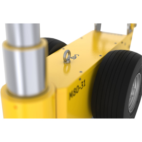 Cric Mammut &agrave; 3 &eacute;tapes, 88 tonnes, Air comprim&eacute;/hydraulique Distribution Élite MP