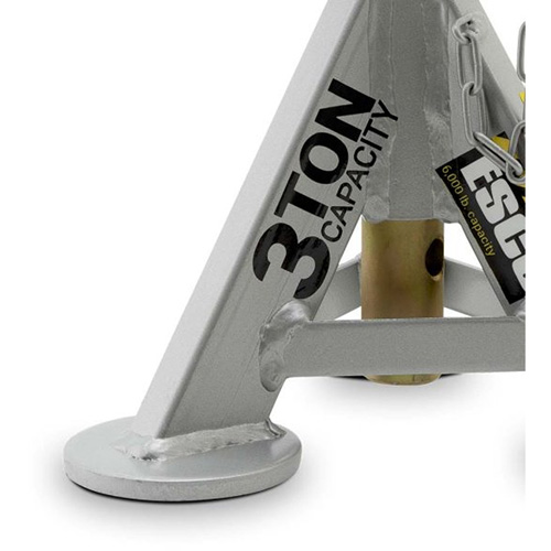 Performance Shorty Low Profile Jack Stands, 3 tons Capacity, 11" - 17" H Distribution Élite MP