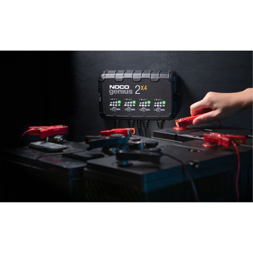 Chargeur de batterie 4 sorties de 8 A Genius 2X4 Distribution Élite MP