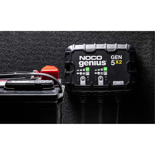 Chargeur de batterie embarqu&eacute; &agrave; 2 sorties de 10 amp&egrave;res Gen5X2 Genius Distribution Élite MP