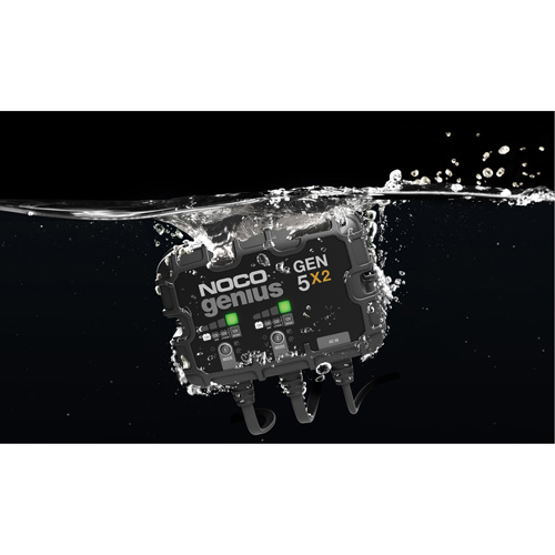 Chargeur de batterie embarqu&eacute; &agrave; 2 sorties de 10 amp&egrave;res Gen5X2 Genius Distribution Élite MP