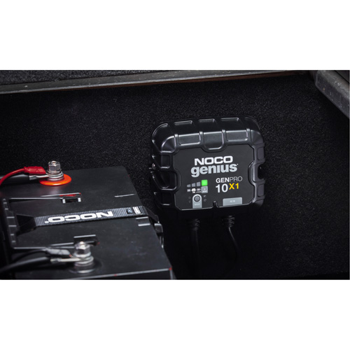 Chargeur de batterie embarqu&eacute; &agrave; 1 sortie de 10 amp&egrave;res GenPro10X1 Genius Distribution Élite MP