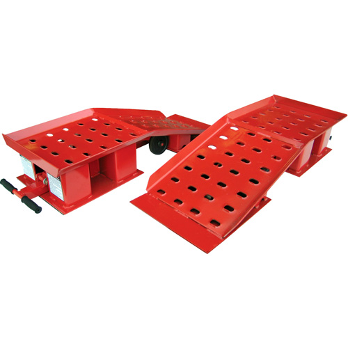 Pair of Truck Ramps, 20000 lbs. Capacity, 48-1/4" L, 12-5/8" W, 9" H Distribution Élite MP