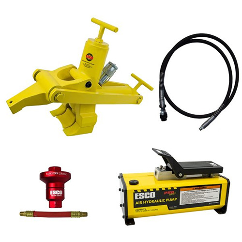 Trousse de d&eacute;monte-talons Combi avec pompe &agrave; air hydraulique de 1/2 gal Distribution Élite MP