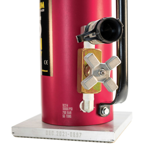 Cric hydraulique l&eacute;ger et robuste, Course de 10", Capacit&eacute; de 55 tonnes, 10 000 PSI Distribution Élite MP